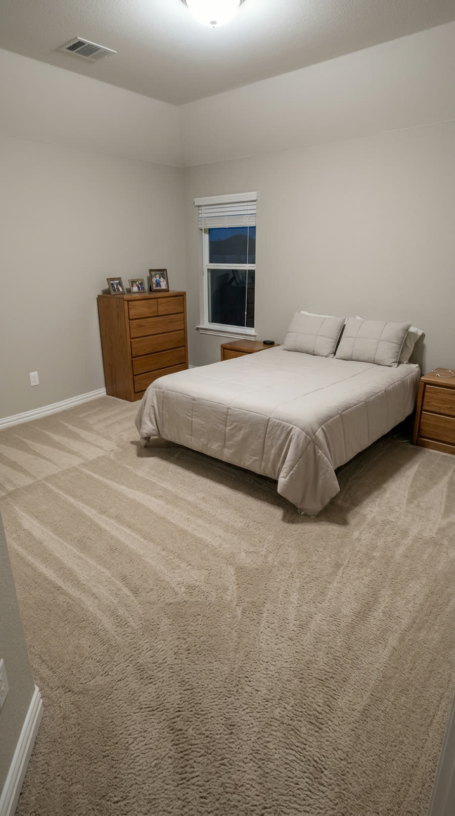 Clean bedroom